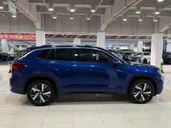 2020 Volkswagen Tayron 1.4T, синий — фото 4
