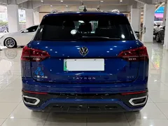 2020 Volkswagen Tayron 1.4T, синий — фото 7