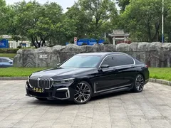 2019 BMW 7 Series 7 730Li M, чёрный — фото 1