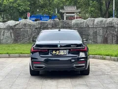 2019 BMW 7 Series 7 730Li M, чёрный — фото 4