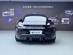 2020 Porsche 718 Cayman 2.0T, чёрный — фото 13