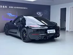 2020 Porsche 718 Cayman 2.0T, чёрный — фото 14