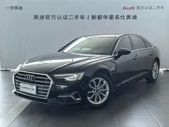 2023 Audi A6L 40 TFSI, чёрный — фото 1