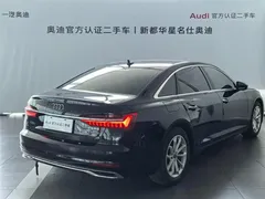 2023 Audi A6L 40 TFSI, чёрный — фото 2