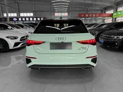 2022 Audi A3 Sportback 35 TFSI, зелёный — фото 5