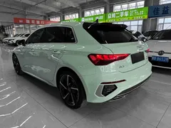 2022 Audi A3 Sportback 35 TFSI, зелёный — фото 6