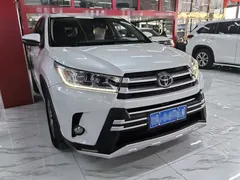 2021 Toyota Highlander 2.0T 4WD Elite 7, белый — фото 3