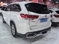 2021 Toyota Highlander 2.0T 4WD Elite 7, белый — фото 4