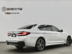 2021 BMW 5 Series 530Li M, белый — фото 2