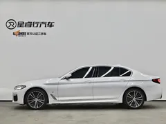 2021 BMW 5 Series 530Li M, белый — фото 5