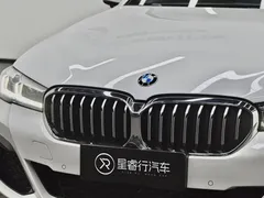 2021 BMW 5 Series 530Li M, белый — фото 30