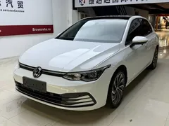 2023 Volkswagen Golf 280TSI DSG Pro, белый — фото 1