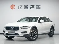 2021 Volvo V90 Cross Country B5 AWD Zhiyuan, белый — фото 1