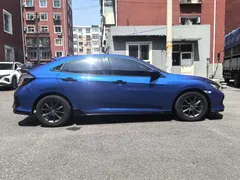 2021 Honda Civic HATCHBACK 220TURBO CVT, синий — фото 4