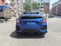 2021 Honda Civic HATCHBACK 220TURBO CVT, синий — фото 6