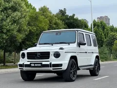 2022 Mercedes-Benz G-Class G 500, белый — фото 1