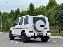 2022 Mercedes-Benz G-Class G 500, белый — фото 6