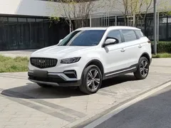 2022 Geely Atlas 1.8TD DCT, белый — фото 2