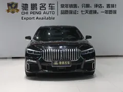 2021 BMW 7 Series 740Li xDrive Executive M Sport Package, чёрный — фото 2