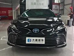 2021 Toyota Camry Hybrid 2.5HG Luxury, чёрный — фото 2