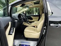 2021 Toyota Alphard Hybrid 2.5L Luxury, чёрный — фото 3