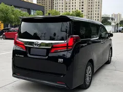 2021 Toyota Alphard Hybrid 2.5L Luxury, чёрный — фото 14