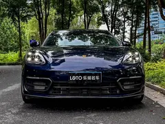 2022 Porsche Panamera 2.9T, синий — фото 2