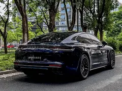 2022 Porsche Panamera 2.9T, синий — фото 4
