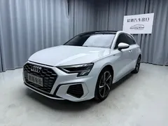2023 Audi A3 Sportback 35 TFSI Fashion Sport, белый — фото 1