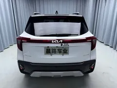 2023 Kia Seltos 1.5L CVT Luxury, белый — фото 4