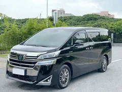 2021 Toyota Vellfire Crown Hybrid 2.5L HV Luxury, чёрный — фото 1