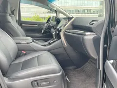 2021 Toyota Vellfire Crown Hybrid 2.5L HV Luxury, чёрный — фото 5