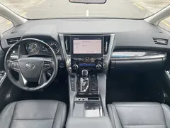 2021 Toyota Vellfire Crown Hybrid 2.5L HV Luxury, чёрный — фото 6