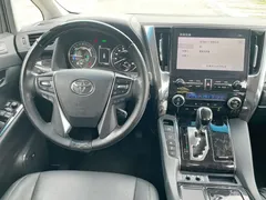 2021 Toyota Vellfire Crown Hybrid 2.5L HV Luxury, чёрный — фото 7