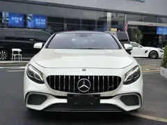 2018 Mercedes-Benz S-Class S 450 4MATIC Coupe, белый — фото 2