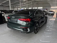 2022 Audi A3L Limousine 35 TFSI, зелёный — фото 4