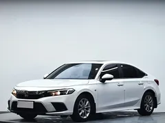 2022 Honda Civic 180TURBO CVT, белый — фото 2