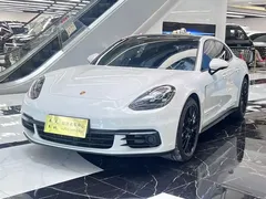 2021 Porsche Panamera 4 E-Hybrid 2.9T PHEV, белый — фото 1