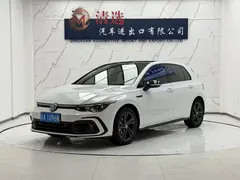 2021 Volkswagen Golf 280TSI DSG R-Line, белый — фото 1