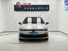 2021 Volkswagen Golf 280TSI DSG R-Line, белый — фото 2