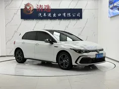 2021 Volkswagen Golf 280TSI DSG R-Line, белый — фото 3