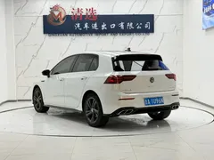 2021 Volkswagen Golf 280TSI DSG R-Line, белый — фото 4