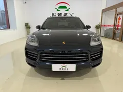 2022 Porsche Cayenne E-Hybrid 2.0T PHEV Platinum, чёрный — фото 1
