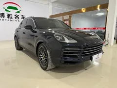 2022 Porsche Cayenne E-Hybrid 2.0T PHEV Platinum, чёрный — фото 3