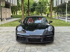 2022 Porsche 911 Targa 4 3.0T, чёрный — фото 2
