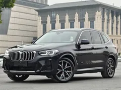 2022 BMW X3 xDrive25i M, чёрный — фото 1