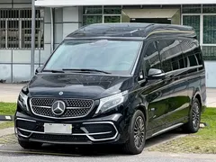 2022 Mercedes-Benz V-Class V 260 L Long Wheelbase Premium, чёрный — фото 1
