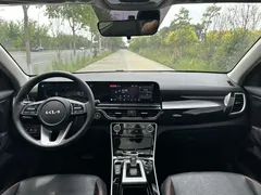2023 Kia Seltos 1.5L CVT Luxury, белый — фото 15