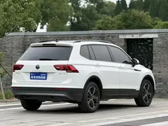 2021 Volkswagen Tiguan L 280TSI AT 2WD, белый — фото 4