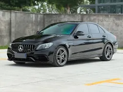 2021 Mercedes-Benz C-Class AMG C 63, чёрный — фото 1